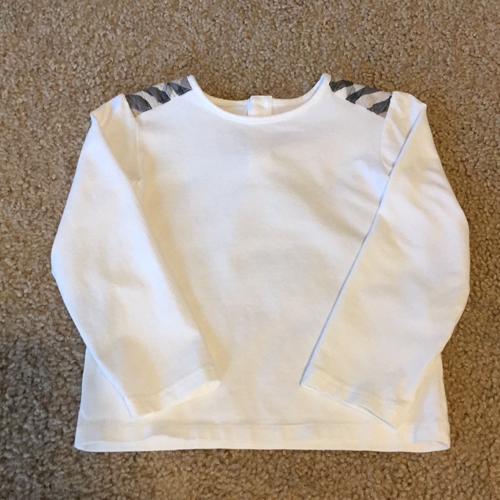 Burberry Toddler Girls Long-Sleeve Tee